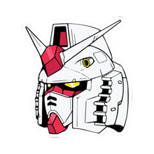 Load image into Gallery viewer, RX-78-2 Gundam Vinyl Sticker, Best Friend Gift, Cute Stickers, Decal, Macbook Decal, Stickers Macbook Pro
