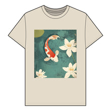 Load image into Gallery viewer, Koi Zen Organic T-Shirt Oat

