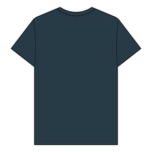 Koi Zen Organic T-Shirt Denim Blue