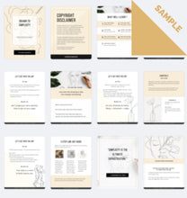 Load image into Gallery viewer, Drawn to Simplicity – Line Drawing eBook for Beginners &amp; Creatives (PDF)
