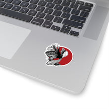 Load image into Gallery viewer, Half moon Betta Vinyl Sticker, Stickers Macbook Pro
