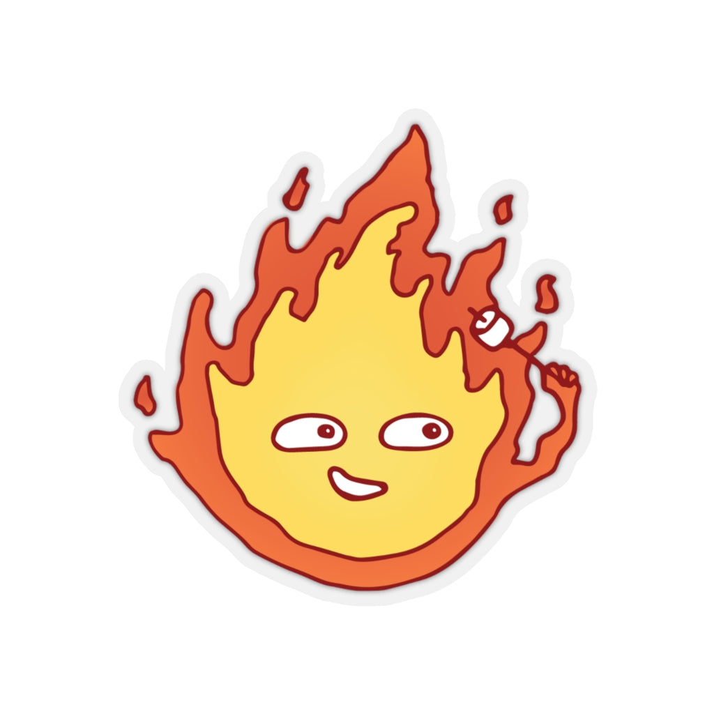 Calcifer marshmallow Sticker