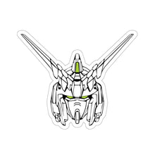 Load image into Gallery viewer, white decal gundam stickers for bicycle
