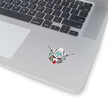 Load image into Gallery viewer, GN-001 Gundam Exia Vinyl Sticker, Best Friend Gift, Cute Stickers, Food Decal, Macbook Decal, Stickers Macbook Pro
