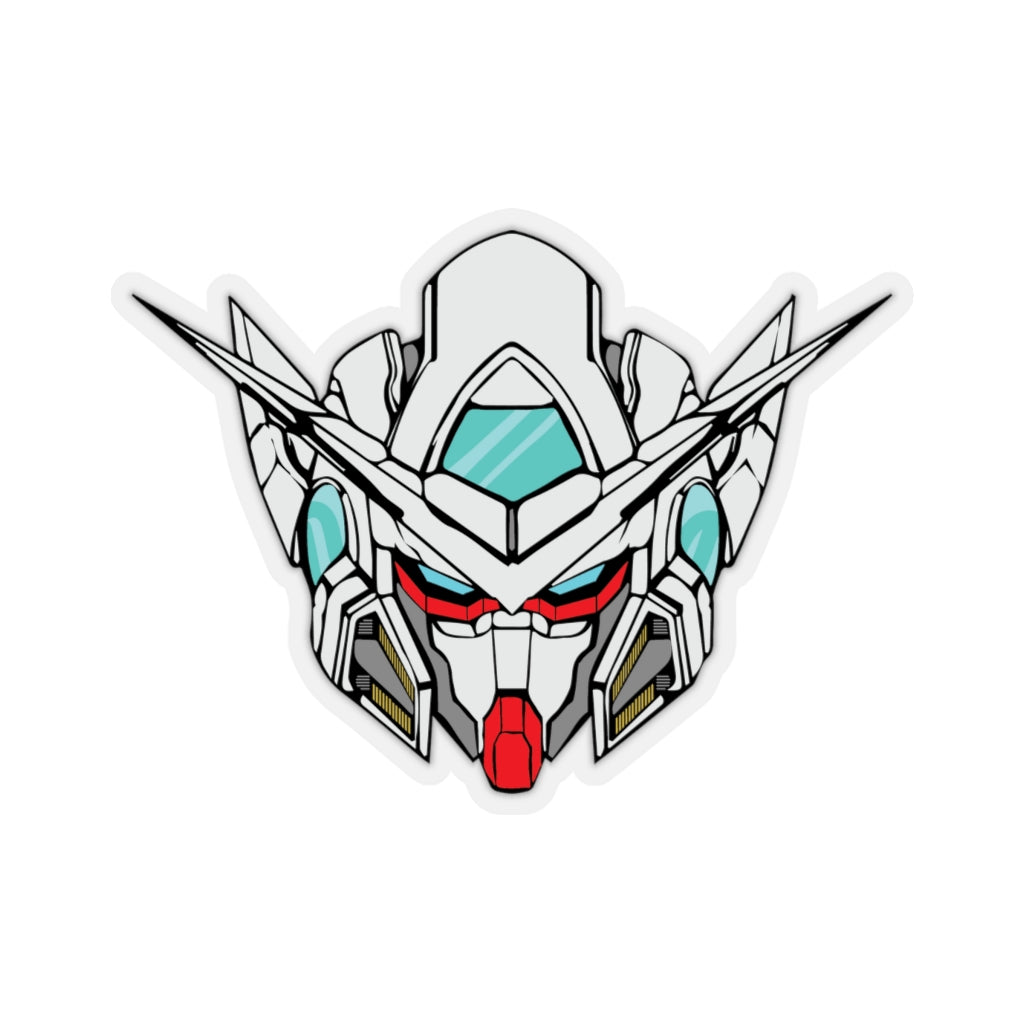 GN-001 Gundam Exia Vinyl Sticker, Best Friend Gift, Cute Stickers, Food Decal, Macbook Decal, Stickers Macbook Pro