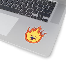 Load image into Gallery viewer, Calcifer Blue Heart Sticker
