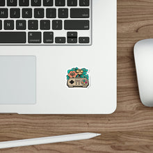Load image into Gallery viewer, floral retro game console Sticker
