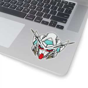 GN-001 Gundam Exia Vinyl Sticker, Best Friend Gift, Cute Stickers, Food Decal, Macbook Decal, Stickers Macbook Pro