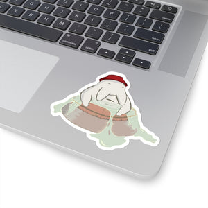 Radish Spirit Great white lord Oshira-sama Sticker