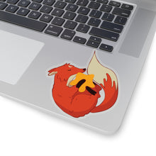 Load image into Gallery viewer, Moon Fox Vinyl Sticker, Stickers Macbook Pro
