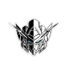 Load image into Gallery viewer, exia gundam sticker black white transparant decal sticker for MacBook laptop bike or mug
