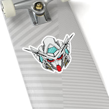 Load image into Gallery viewer, GN-001 Gundam Exia Vinyl Sticker, Best Friend Gift, Cute Stickers, Food Decal, Macbook Decal, Stickers Macbook Pro
