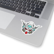 Load image into Gallery viewer, GN-001 Gundam Exia Vinyl Sticker, Best Friend Gift, Cute Stickers, Food Decal, Macbook Decal, Stickers Macbook Pro
